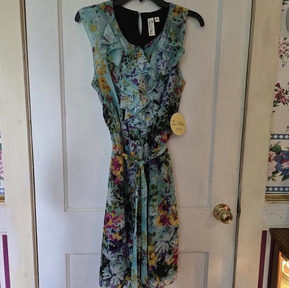 Emma & Michele Dresses & Skirts - Emma & Michele Blue and Green Sleeveless Sundress